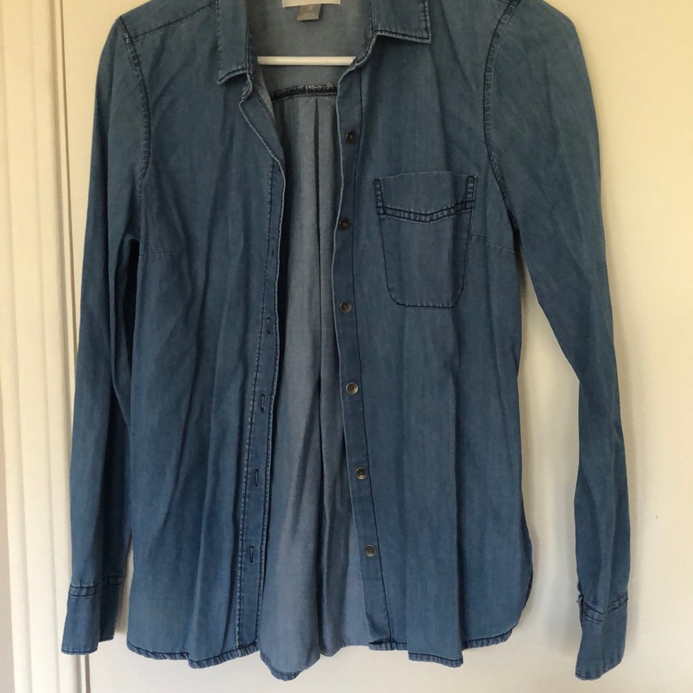 Classic blue shirt